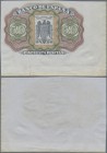Spain: unlisted back essay print Specimen for a 50 Pesetas banknote, similar to the designs used on the series of 1905-1906 but the date of production...