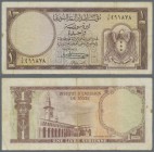 Syria: 1 Livre ND(1950), P.73, lightly toned paper with several folds. Condition: F