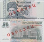Transnistria: 50 Rubles 2007 SPECIMEN, P.46s in UNC condition