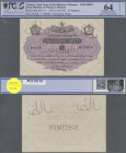 Turkey: 20 Piastres ND(1912) Specimen P. 80s in condition: PCGS graded 64 Choice UNC.