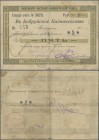 Belarus: Privat Commercial Bank of Vilna, Babrujsk / Bobruisk branch 5 Rubles ND(1917), P.NL (R 19719), some stains and restored holes. Condition G.