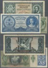 Hungary: Nice set with 50 banknotes hyperinflation 1930's - 1940's from 10 Pengö 1936 up to 1 Milliard Milpengö 1946. All notes in about F to F+ condi...