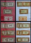 Netherlands: Album with 40 old banknotes of the Netherlands, from 1 guilder till 1000 guilders, in mixed quality from nice till uncirculated. Also inc...