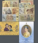 Thailand: set of 12 commemorative banknote issues containing 11x Thailand with Pick numbers 93, 101, 105, 110, 111, 116, 2x 117, 124, 125, 128 and 1x ...