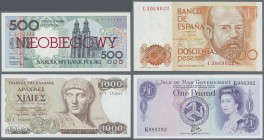 Europa: large collection of about 600 banknotes from Europa in collectors album, mostly in UNC condition, containing the following countries: Italy, G...