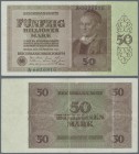 Deutschland - Deutsches Reich bis 1945: 50 Billionen Mark Reichsbanknote 1924, Reichsdruck, Serie A, Ro. 136, horizontale und vertikale Falten, möglic...