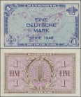 Deutschland - Bank Deutscher Länder + Bundesrepublik Deutschland: 1 DM 1948 Kopfgeldserie, Ro.232 in kassenfrischer Erhaltung: UNC