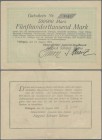 Deutschland - Notgeld - Baden: Villingen, Schwarzwälder Apparate-Bau-Anstalt, später Fa. SABA, 500 Tsd. Mark, 14.8.1923, 24 mm, Erh. II-