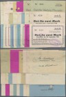Deutschland - Notgeld - Bremen: Blumenthal, Bremer Woll-Kämmerei, 50 Pf. (2), 1, 2 (2), 5, 10 (2 mit Uschr.) Mark, o. D. - 8.8.1914, 1, 2, 5 Mark, 12....