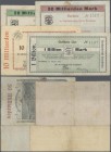 Deutschland - Notgeld - Württemberg: Dornstetten, Darlehenskassenverein, 10, 20, 50 Mrd. Mark, 27.10.1923, Karau 174 a, b, c, dito, Stadtgemeinde, 1 B...