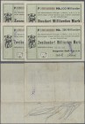Deutschland - Notgeld - Württemberg: Giengen, Margarete Steiff G.m.b.H., 20 Mrd. Mark, 3.11.1923, 100 Mrd. Mark, 10.11.1923, 200 Mrd. Mark, 15.11. und...