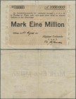 Deutschland - Notgeld - Württemberg: Kißlegg, Allgäuer Torfwerke, 1 Mio. Mark, 24.8.1923, Erh. IV