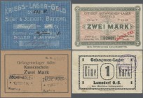 Deutschland - Konzentrations- und Kriegsgefangenenlager: Kriegsgefangenenlager WK I, ungewöhnlich umfangreiche Sammlung von 460 verschiedenen Scheinen...