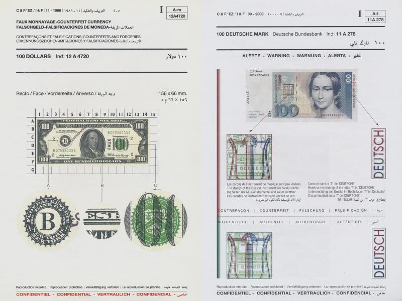 Varia: set of 3 official albums issued by INTERPOL ”Organisation Internationale ...