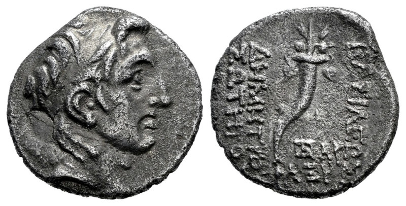 Seleukid Kingdom. Demetrios I Soter. Drachm. SE 161 = 152/1 BC. Antioch on the O...