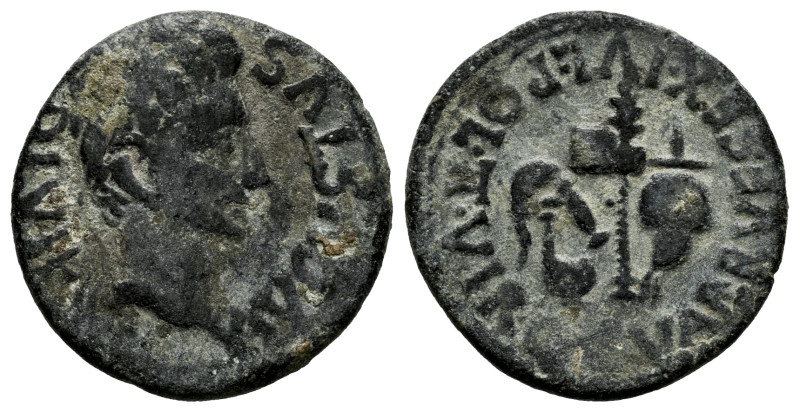 Carthage Nova. Augustus period. Half unit. 27 BC - 14 AD. Cartagena (Murcia). (A...