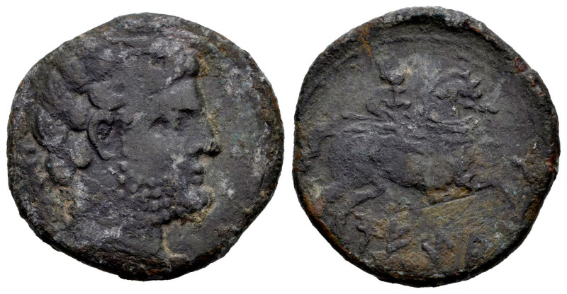 Sekia. Unit. 120-20 BC. Ejea de los Caballeros (Zaragoza). (Abh-2160). (Acip-144...