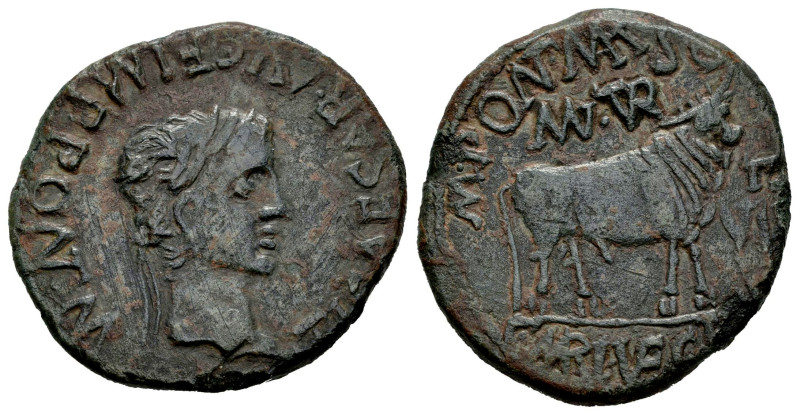 Turiaso. Augustus period. Unit. 27 BC - 14 AD. Tarazona (Zaragoza). (Abh-2450). ...