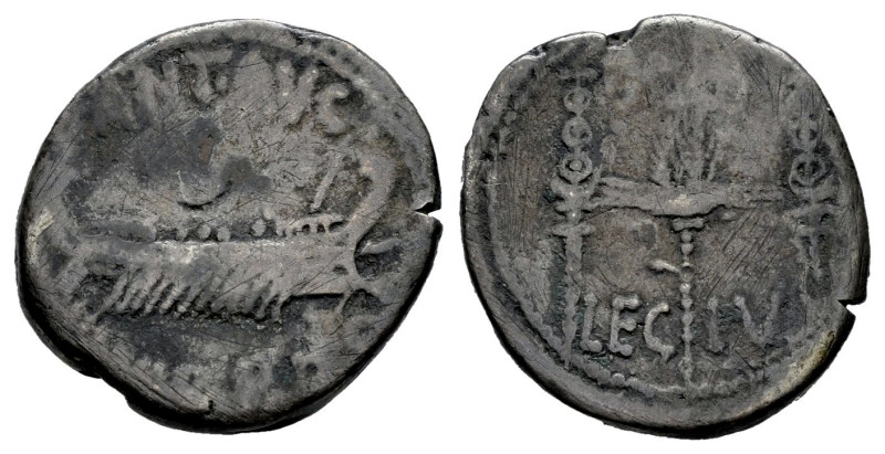 Mark Antony. Denarius. 32-31 BC. Mint moving with M. Antony. (Ffc-35). (Craw-544...