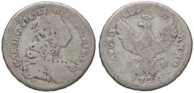 PALERMO Carlo di Borbone (1734-1759) 2 Tarì 1735 - Serio 14 AG (g 3,82)

qMB/MB