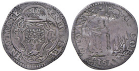 PESARO Guid'Ubaldo II (1538-1574) Paolo - Cavicchi 87 AG (g 2,66) Ondulazione del tondello

MB+