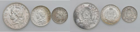 ARGENTINA 50, 20 e 10 Centavos 1883 - AG (g 12,59 + 5,00 + 2,49) Lotto di tre monete come da foto. Da esaminare

SPL-SPL+