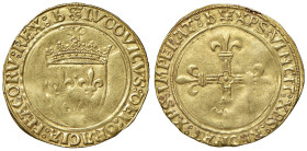 FRANCIA Luigi XII (1498-1515) Ecu d'or - Fr. 323 AU (g 3,35)

BB