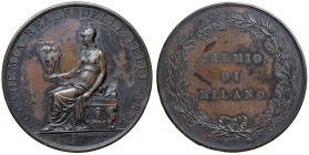 MILANO - Medaglia premio dell'Accademia Reale delle Belle Arti - Opus: Manfredini - AE (g 107 - Ø 61 mm) Colpi al bordo

qSPL