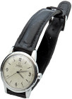 OMEGA -Automatic- Movimento a carica automatica. Cassa in acciaio con diametro da 34mm. Dial panna con indici applicati. Ore, minuti e secondi al cent...
