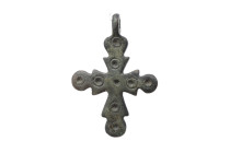 Medieval Bronze Cross 8th-10th Century AD