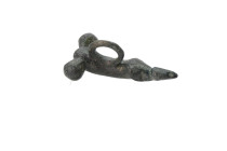 Roman Bronze Phallic Pendant  1st-3rd Century AD