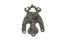 Ancient Roman Bronze Phallic Pendant 1st-3rd Century AD
