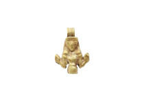 Egyptian Gold Pendant Amulet