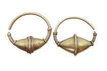 Medieval Gold Ear Ring10th, 13en Century AD
