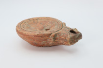 Roman Ceramic Lamp with Pegasus 1st Century AD