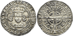 The Geoffrey Cope Collection of British Coins. Henry IV. 1399-1413. 

AR Groat (27mm, 3.9 g, 9h). Light coinage. London mint. Struck 1412-1413. Crow...