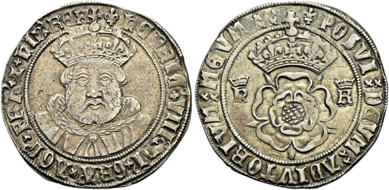 The Geoffrey Cope Collection of British Coins. Henry VIII. 1509-1547. 

AR Tes...