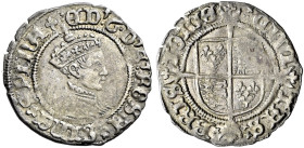 The Geoffrey Cope Collection of British Coins. Edward VI. 1547-1553. 

AR Penny (16.5mm, 0.62 g, 3h). First period. Bristol mint; im: –. Struck Apri...