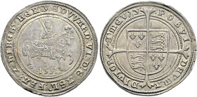 The Geoffrey Cope Collection of British Coins. Edward VI. 1547-1553. 

AR Halfcrown (36mm, 15.81 g, 2h). Third period; Fine Silver issue. London min...