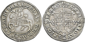 The Geoffrey Cope Collection of British Coins. Charles I. 1625-1649. 

AR Halfcrown (35.5mm, 14.81 g, 3h). Group I, type 1a1. London mint; im: lis. ...