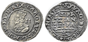 The Geoffrey Cope Collection of British Coins. Charles I.

AR Halfgroat (15mm, 0.98 g, 1h). Declaration type. Bristol mint; im: pellet. Struck circa...