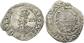 The Geoffrey Cope Collection of British Coins. Charles I.

AR Threepence (21mm, 1.42 g, 10h). Worcester or Salopia mint; im: lis. Struck 1643-1644. ...