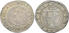 The Geoffrey Cope Collection of British Coins. The Commonwealth, 1649-1660. 

AR Shilling (32.5mm, 5.94 g, 4h). London mint; im: sun. Dated 1651. Co...