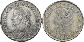 The Geoffrey Cope Collection of British Coins. Oliver Cromwell, Lord Protector. 1653-1658. 

AR Crown. Blondeau’s mint, Drury House, London. Dies by...