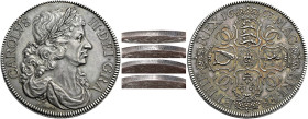 The Geoffrey Cope Collection of British Coins. Charles II. 1660-1685.

Pattern AR Crown – The famous ‘Petition’ Crown (33.095 g). By Thomas Simon. D...