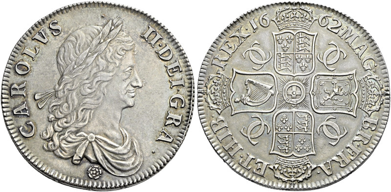 The Geoffrey Cope Collection of British Coins. Charles II. 1660-1685. 

AR Cro...