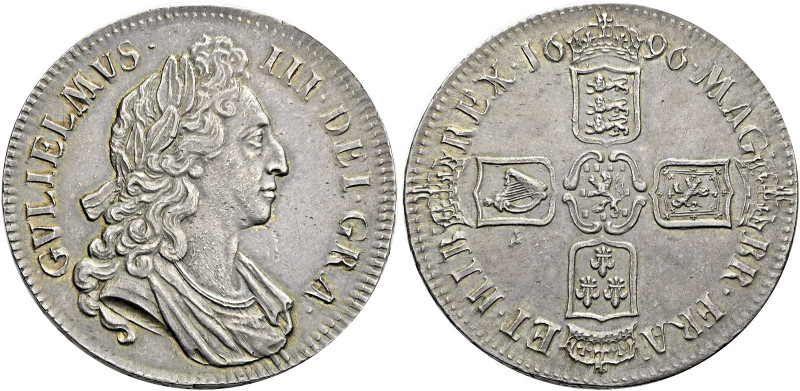 The Geoffrey Cope Collection of British Coins. William III. 1694-1702. 

AR Cr...