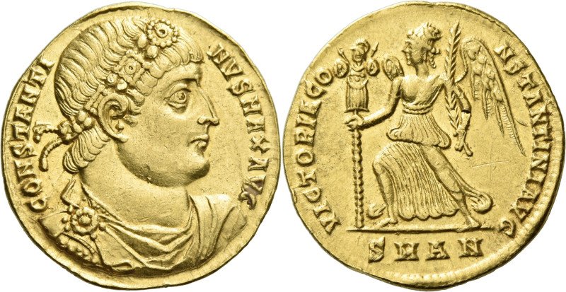 Constantine I augustus, 307 – 337. 

Solidus, Antiochia circa 335, AV 20 mm, 4...