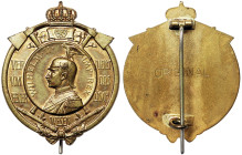 Germany, Prussia, Wilhelm II (1888-1918), n.d., Badge for 25 years of Meritorious Fire Fighting Service. The word "Original" on the reverse appears on...
