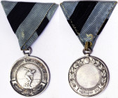 Hungary, Medal, 1900, Budapest Athletic Club 1900. Ø 36 mm ca. Ag. XF